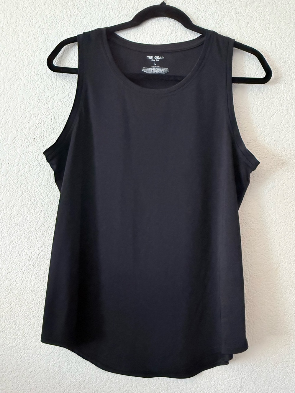 Tek Gear Women's Black Performance Tank Top 0082